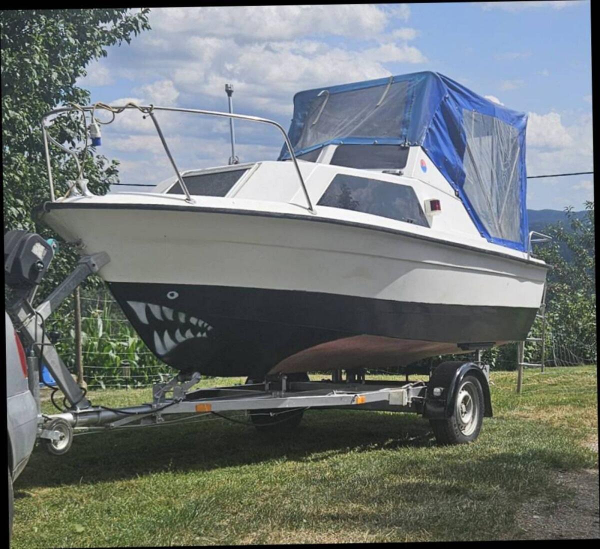 Boot Elektro-Benzin Außenborder 2