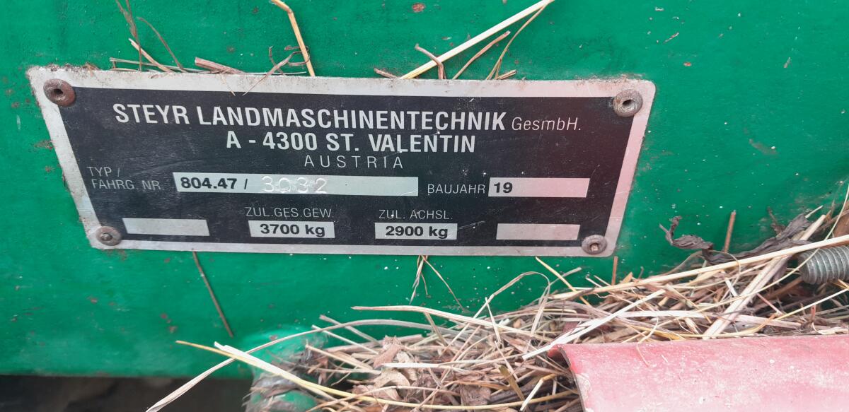 Ladewagen Steyr Hamster 422 2