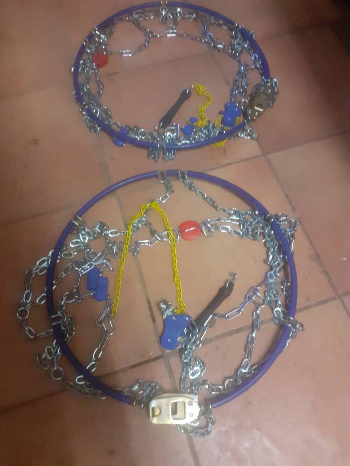Schneeketten 13 Zoll für Autos und Kleintraktoren 1