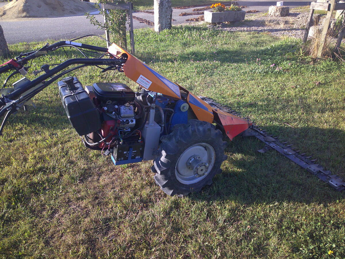 Irus Motormäher Komtrac 1