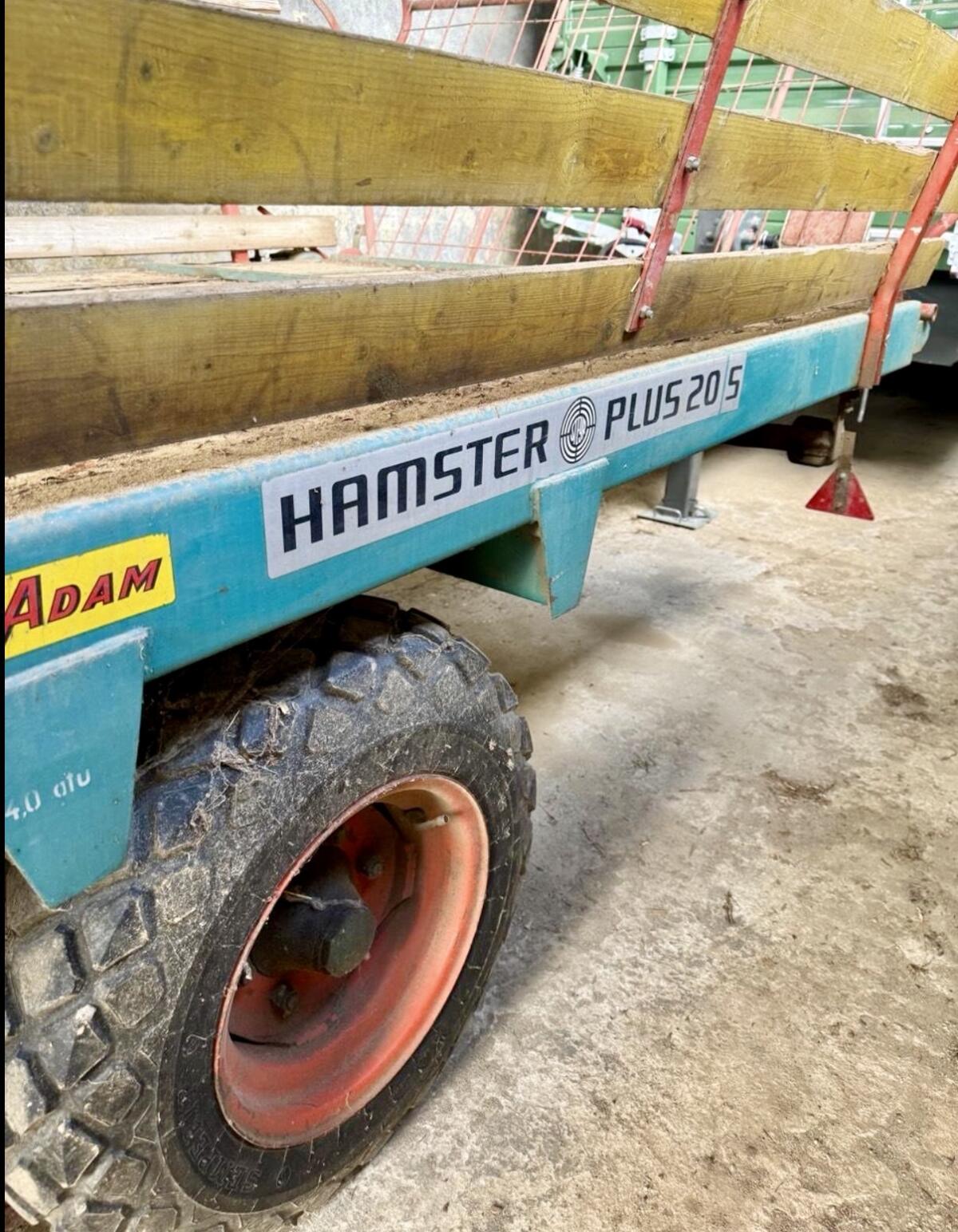 Hamster Plus 20 S Ladewagen Anhänger System Weichel 3