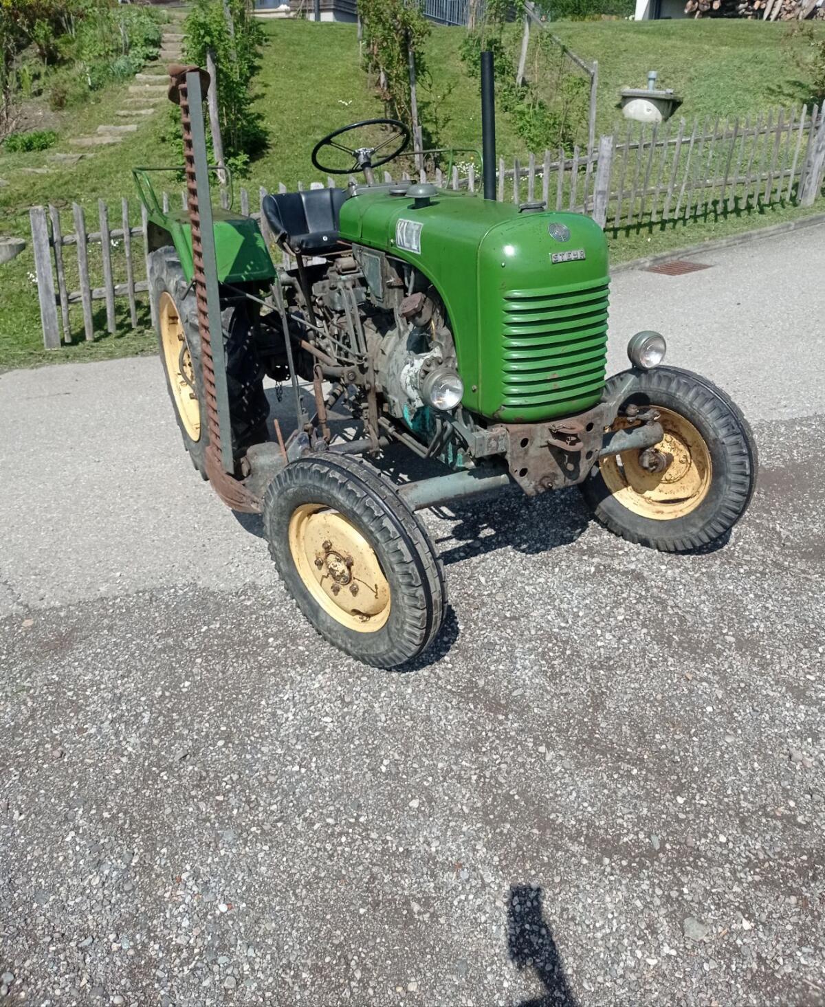 Traktor Steyr T80 Wendegetriebe 3