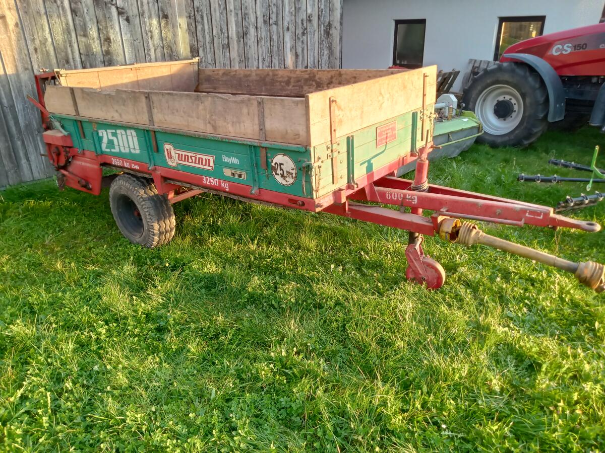 Miststreuer Unsinn 1 liegende Walze 1