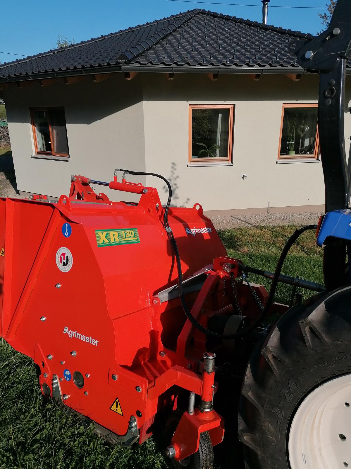 Schlegelmulcher mit Sammelcontainer Agrimaster XR130 neuwertig 2
