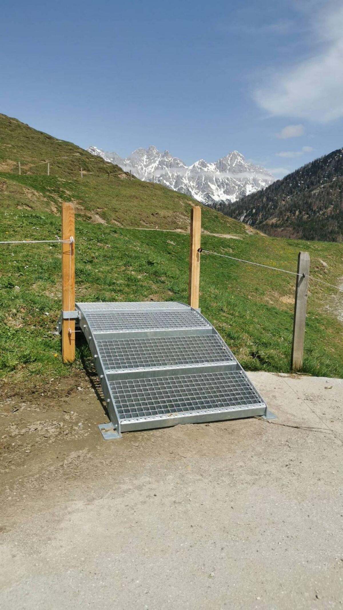 Weiderost, Bike-Brücke 1