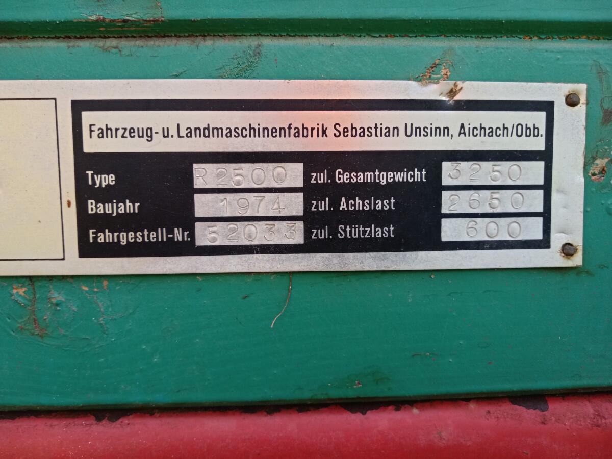 Miststreuer Unsinn 1 liegende Walze 2