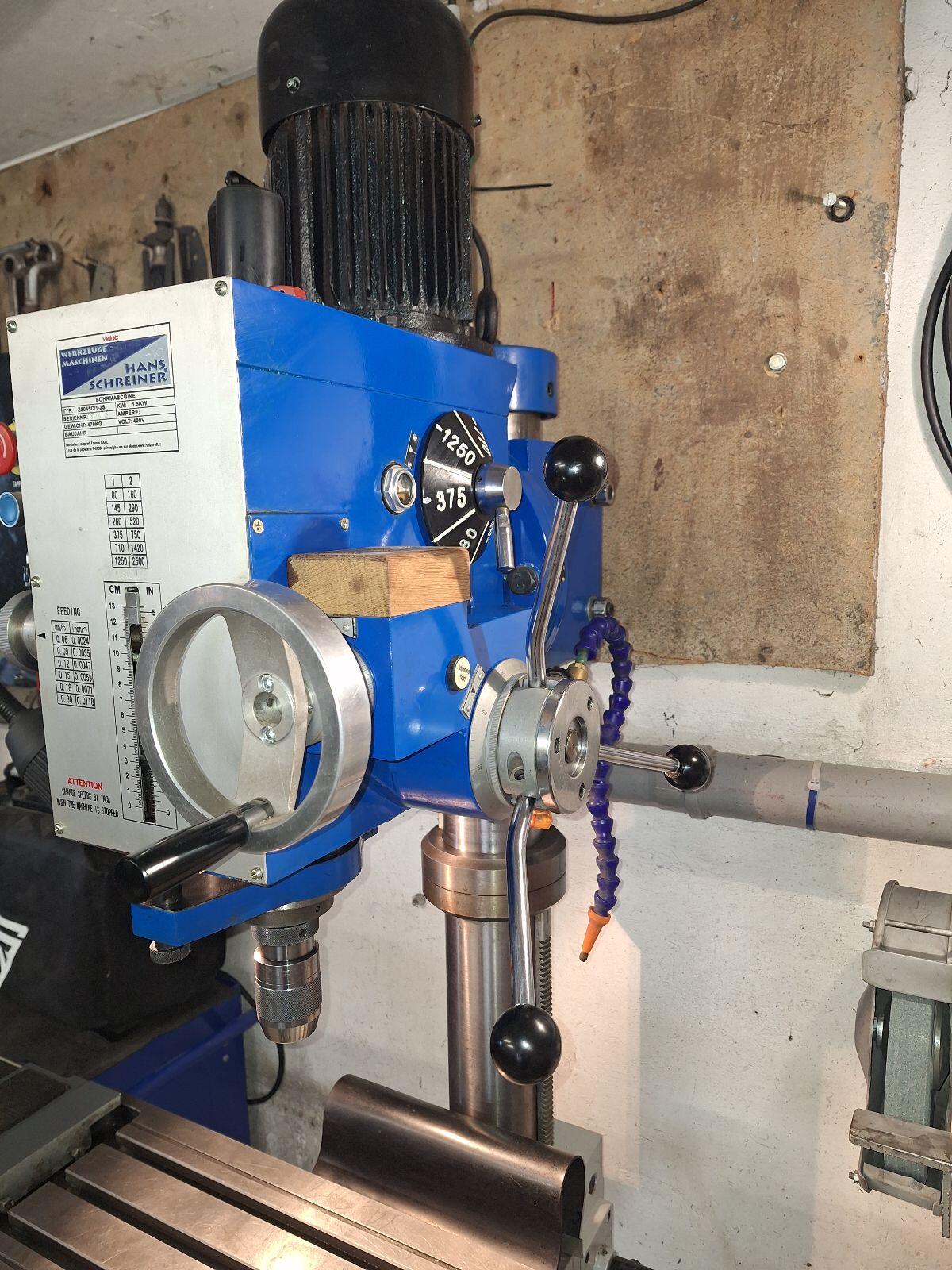 Bohr-Fräsmaschine Hans Schreiner Z5045 c1/2 S 3