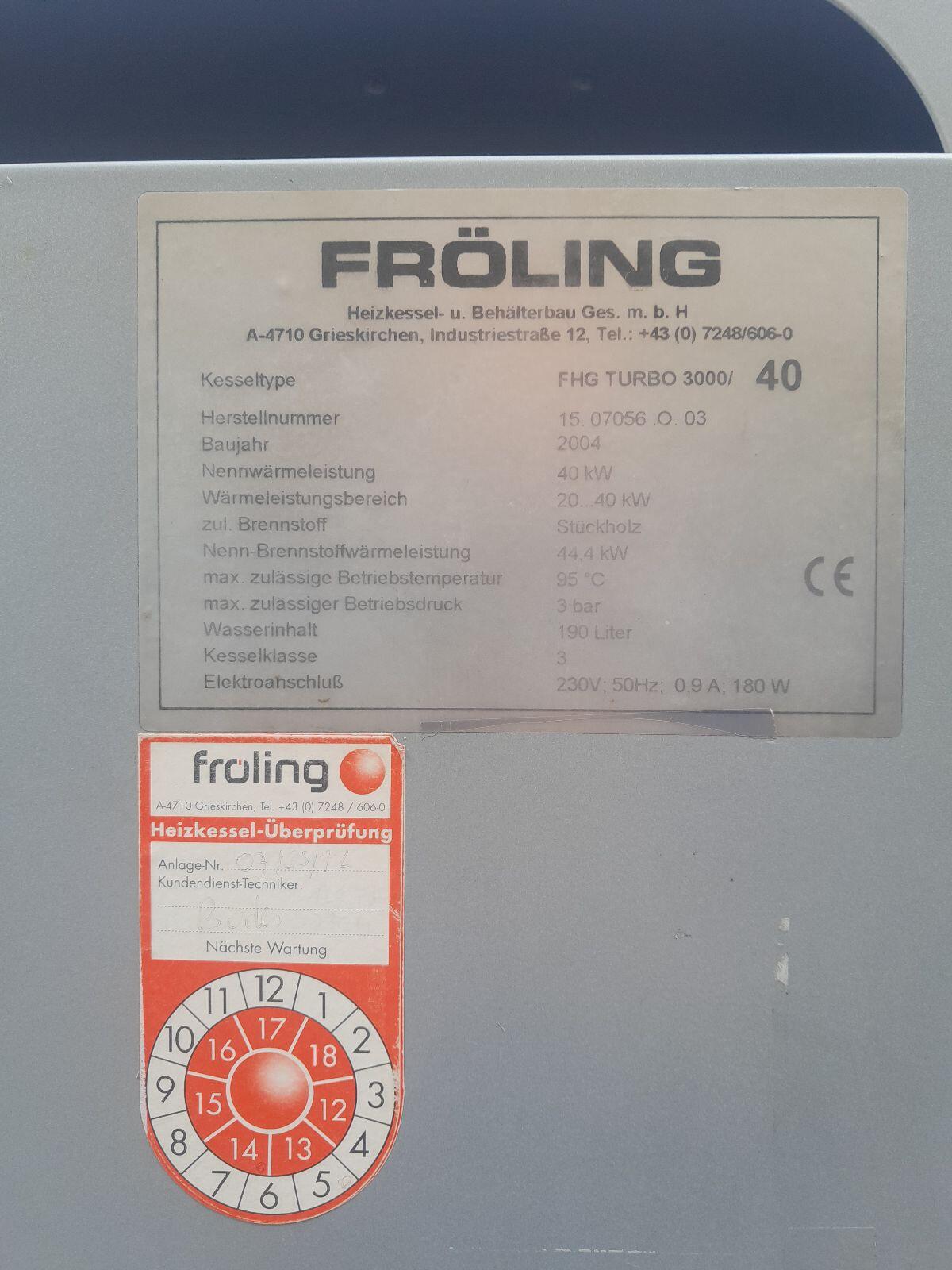 Fröling FHG 3000/40/50 3