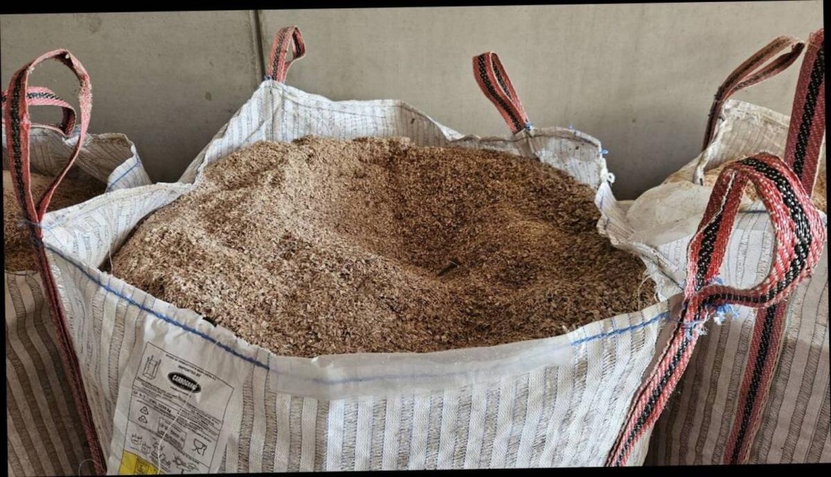 Sägespäne in BigBag 2