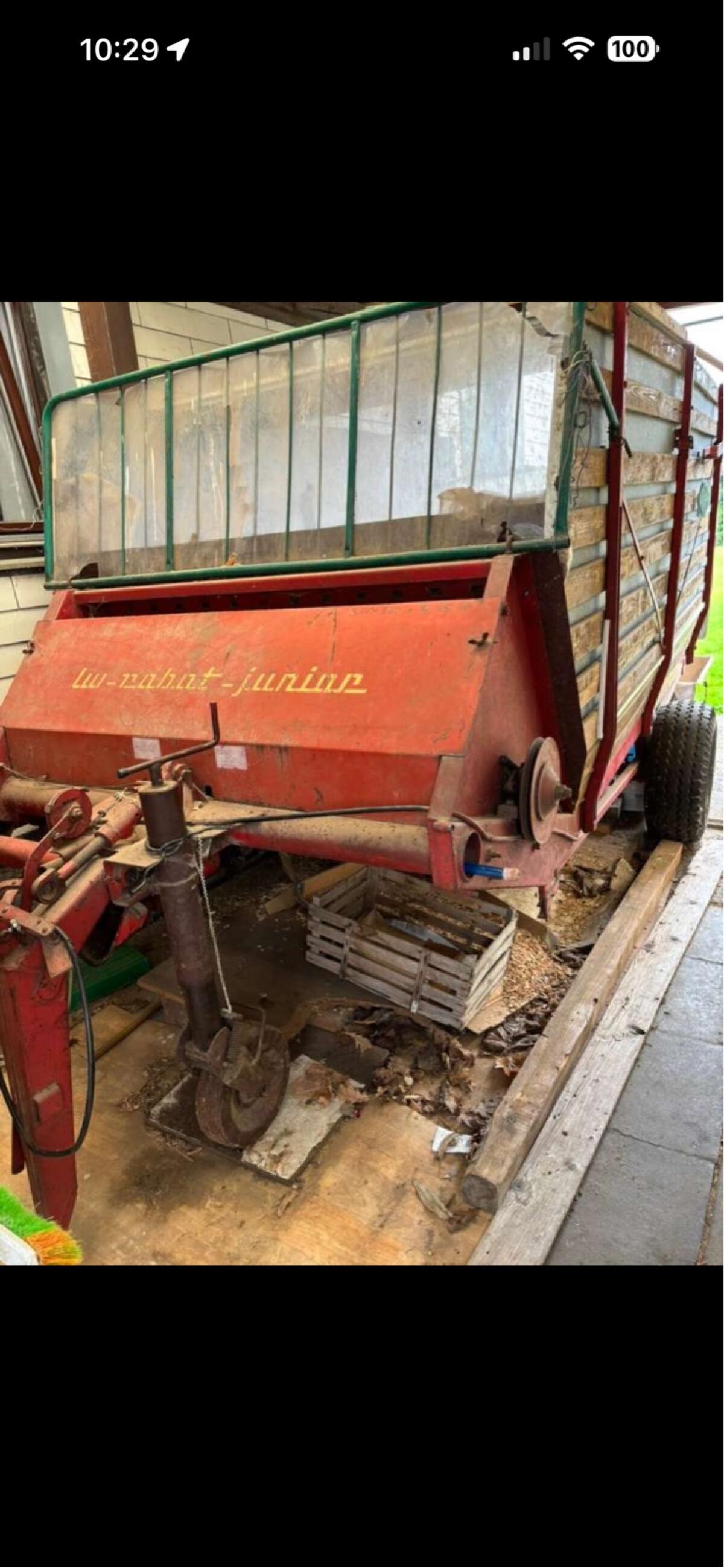 Ladewagen mit Kratzboden 2
