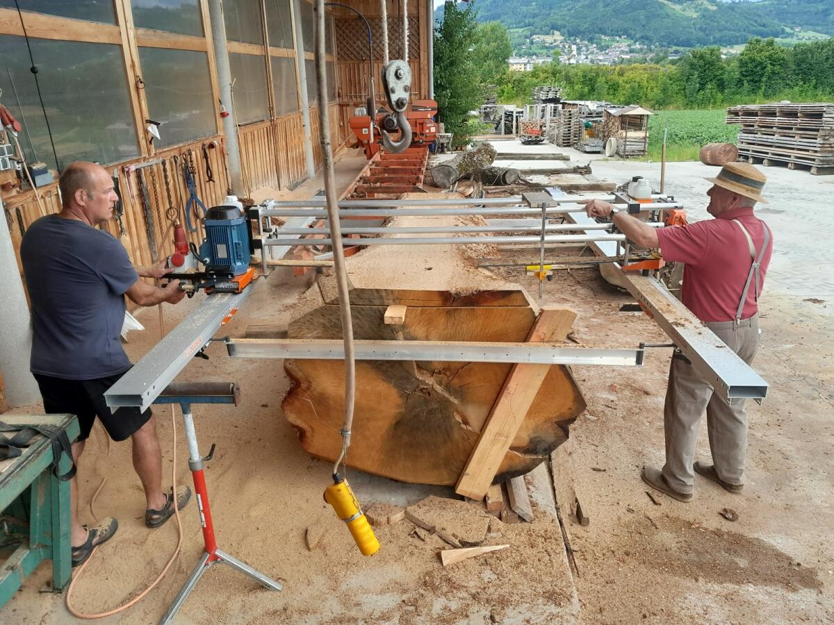 Logosol Sägewerk 1