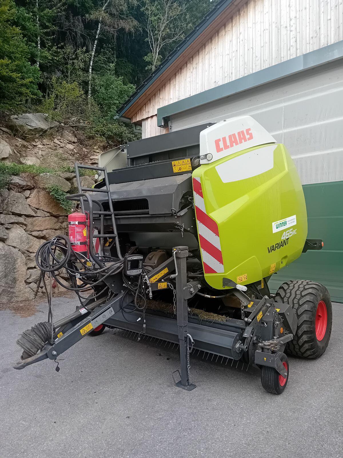 Rundballenpresse Claas Variant 465RC 2