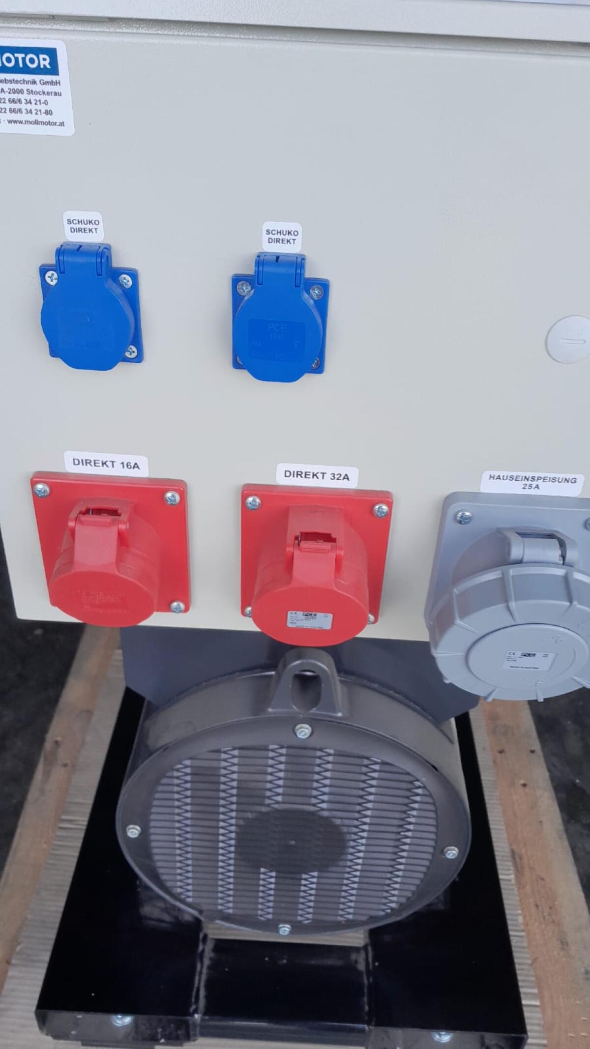 Moll Zapfwellengenerator Notstrom ZGN-28/20 wie NEU 3