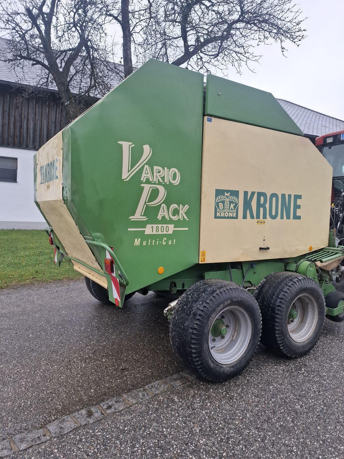 Krone Variopack 1800 3
