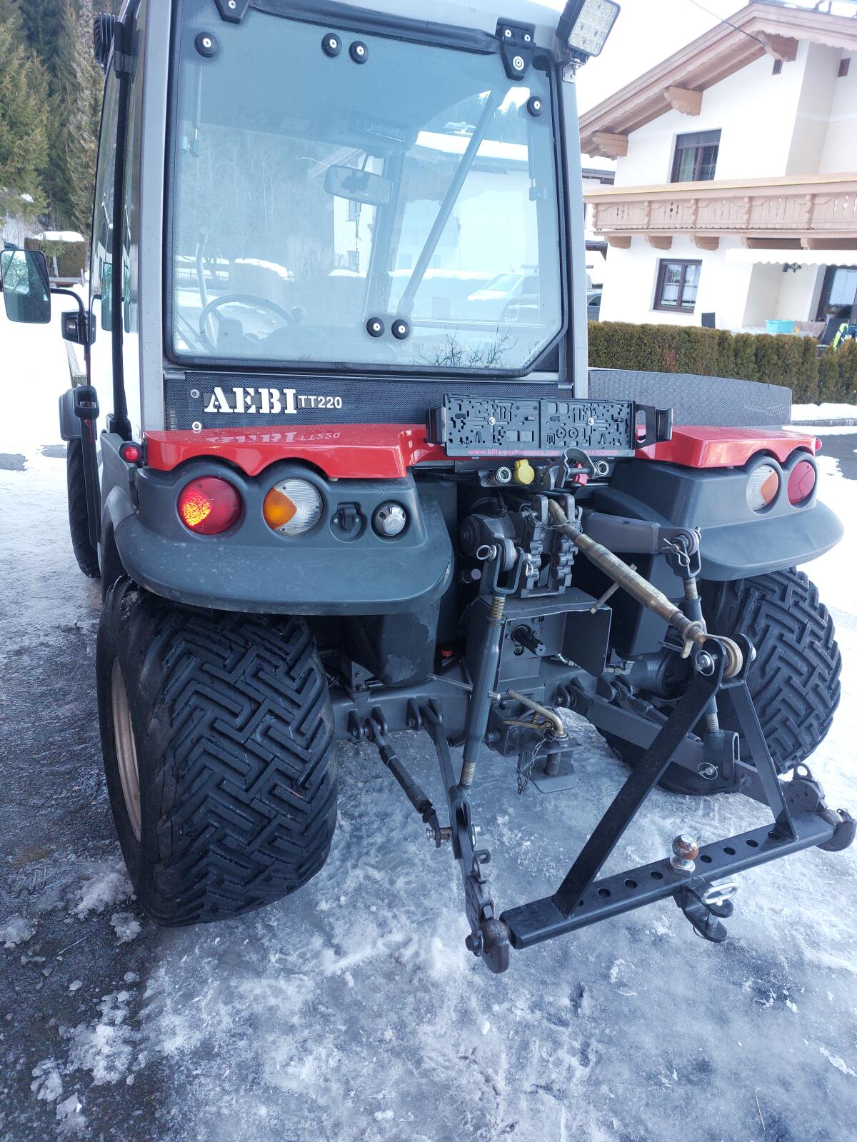 Landmaschinen Aebi Mähtrak TT220 2