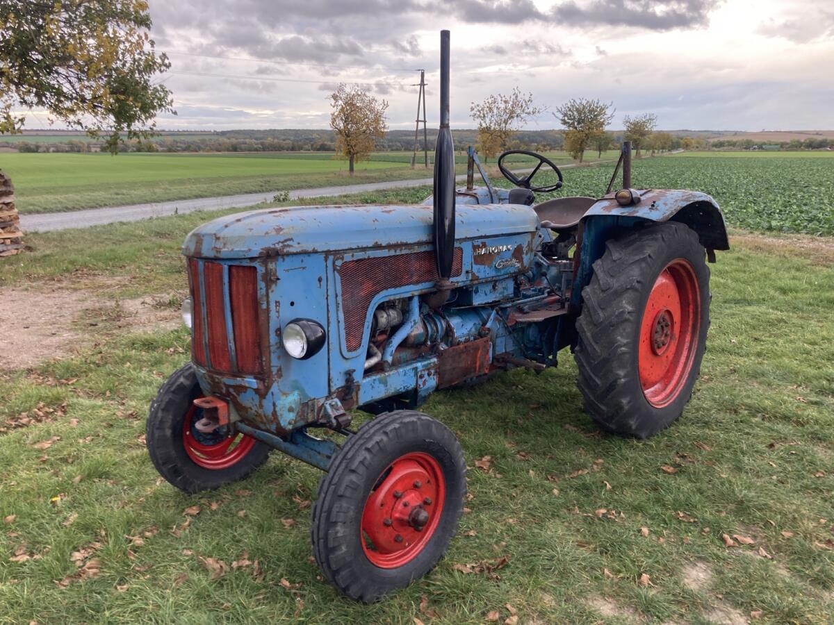 Hanomag mit Typenschein Oldtimer Granit 500 S Schnellgang 3
