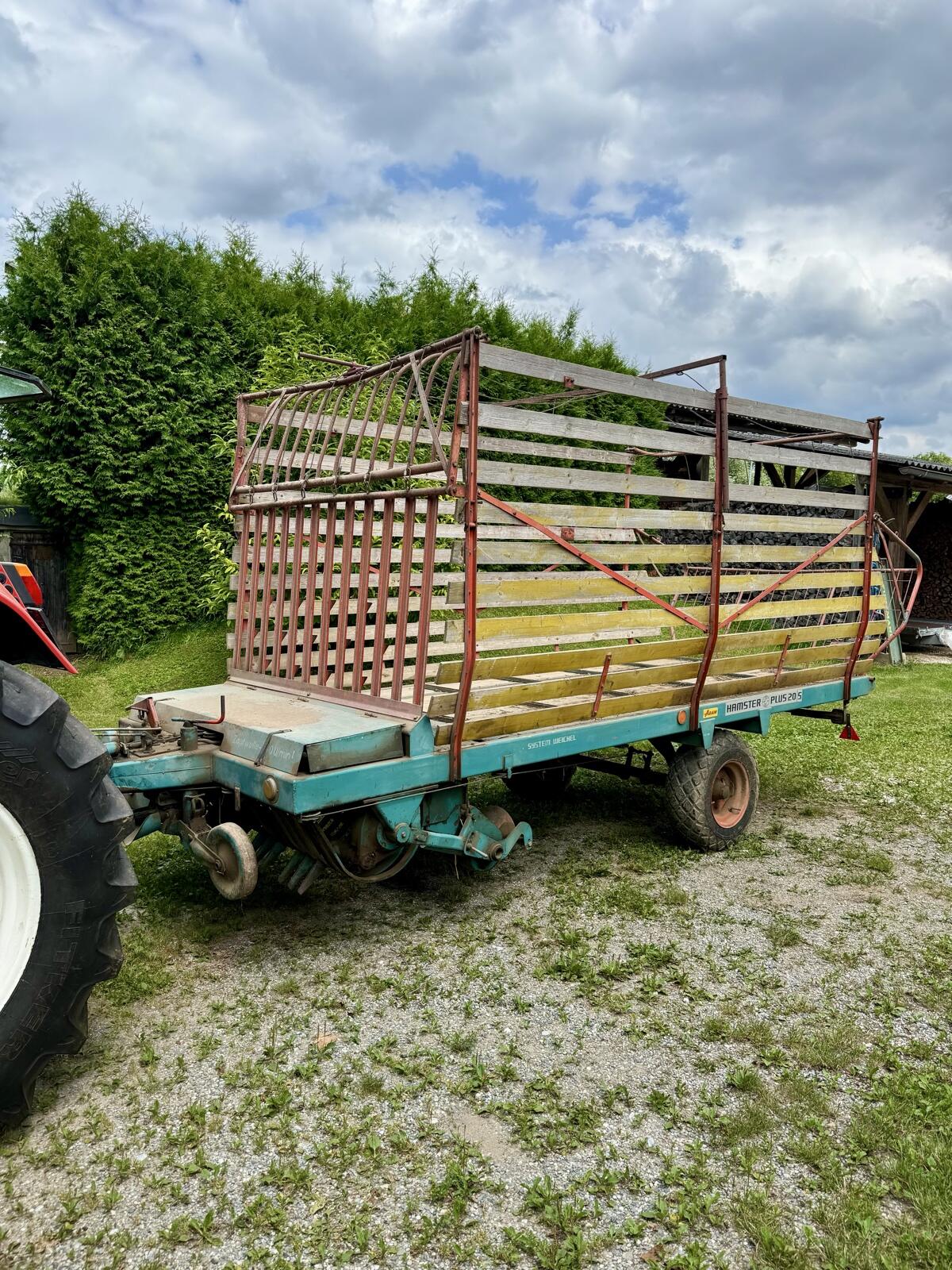 Hamster Plus 20 S Ladewagen Anhänger System Weichel 1
