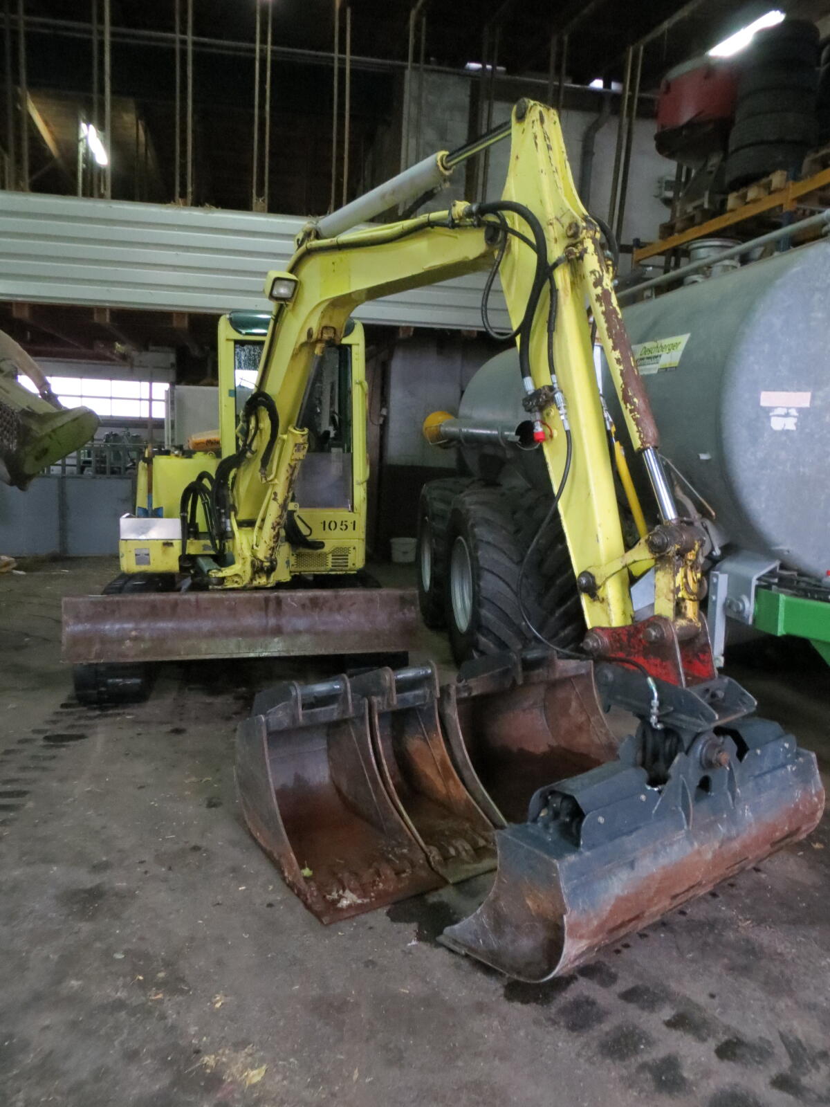 Minibagger 4,5 t mit Löffelset Yanmar B50-2A 2