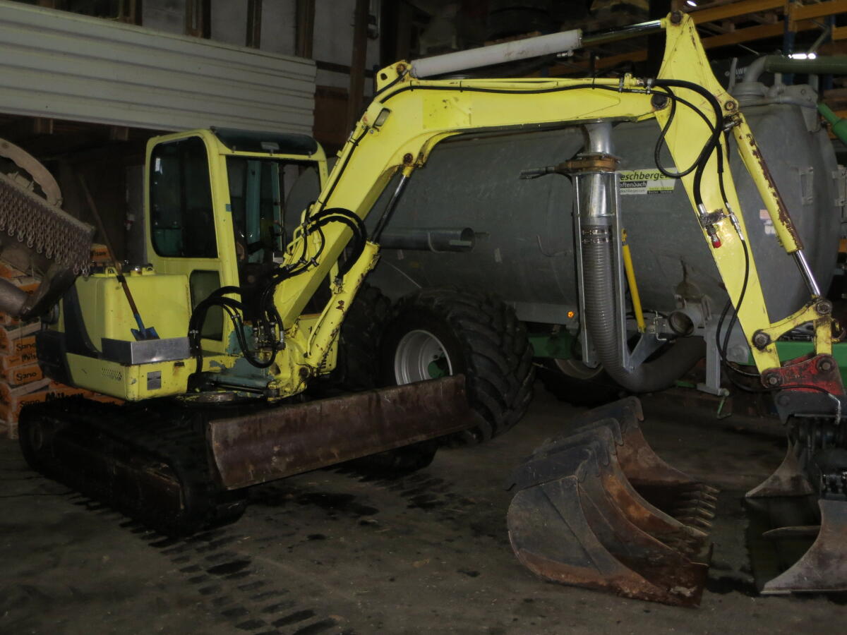 Minibagger 4,5 t mit Löffelset Yanmar B50-2A 1