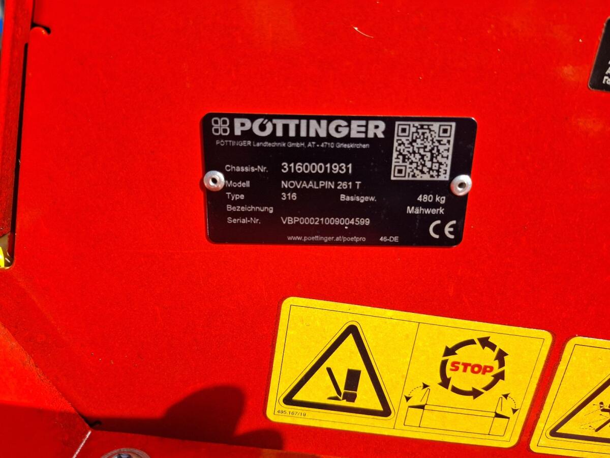 Pöttinger NOVAALPIN 261T 3
