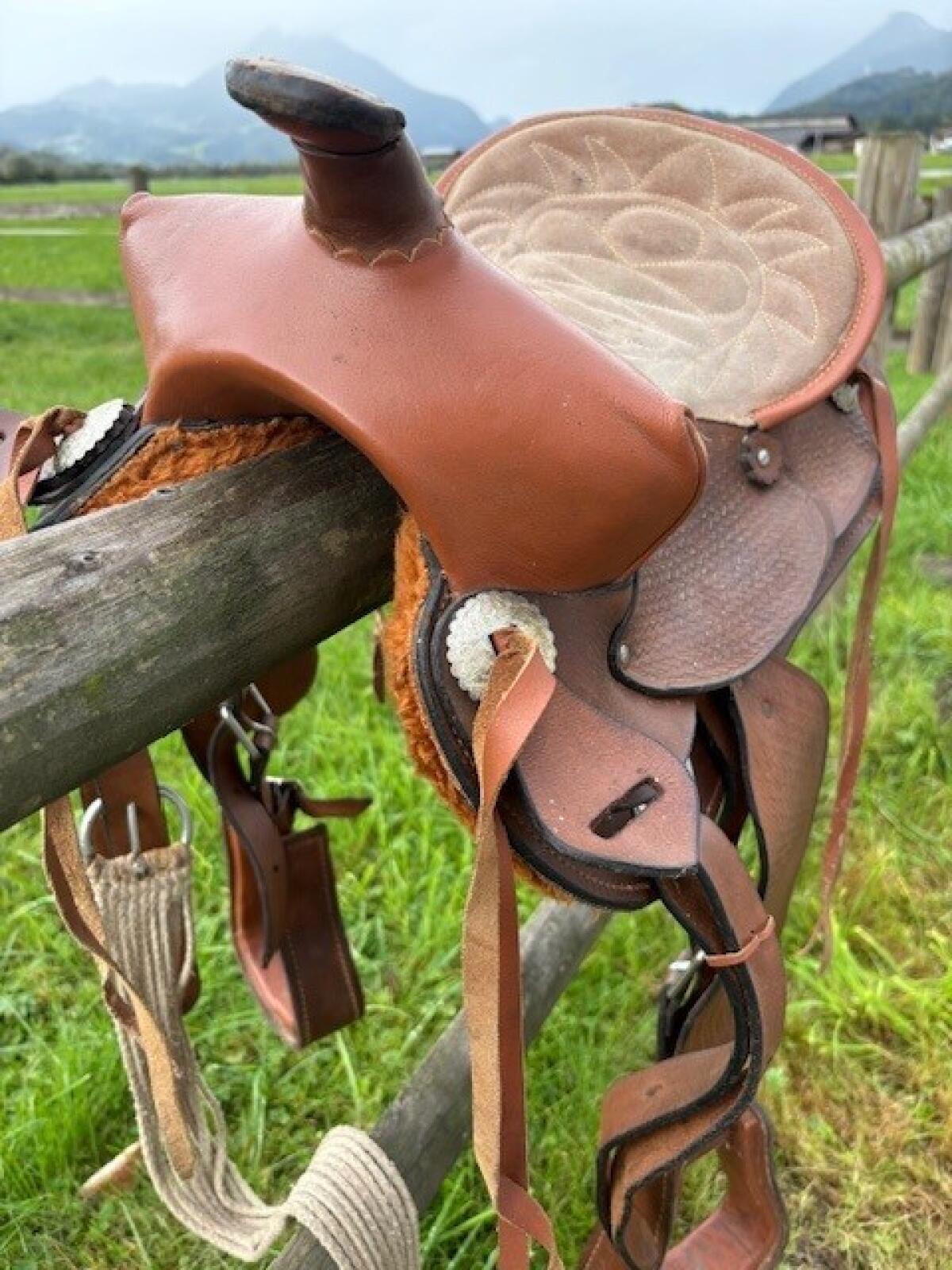 Western Cowboy Pony Kinder Sattel 3