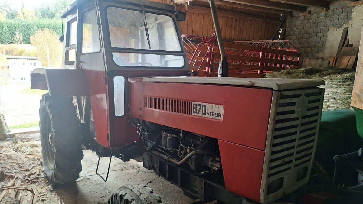 Steyr 70 Plus, läuft - für Teile 3