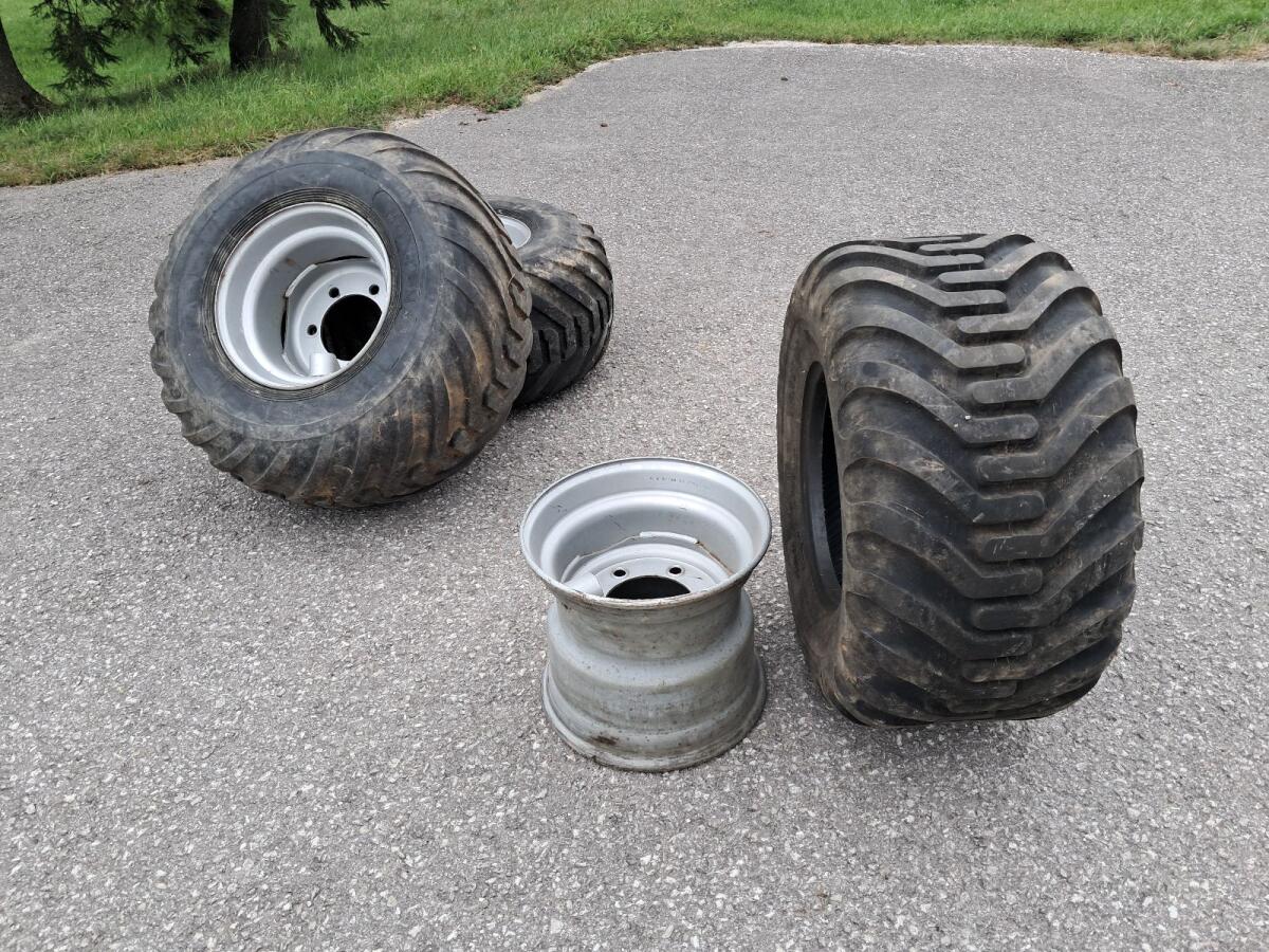 Kompletträder 400/60-15.5 Forstanhänger, Güllefass 1