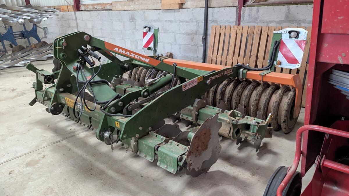 Verkaufe Kurzscheibenegge Amazone Catros 3003 1