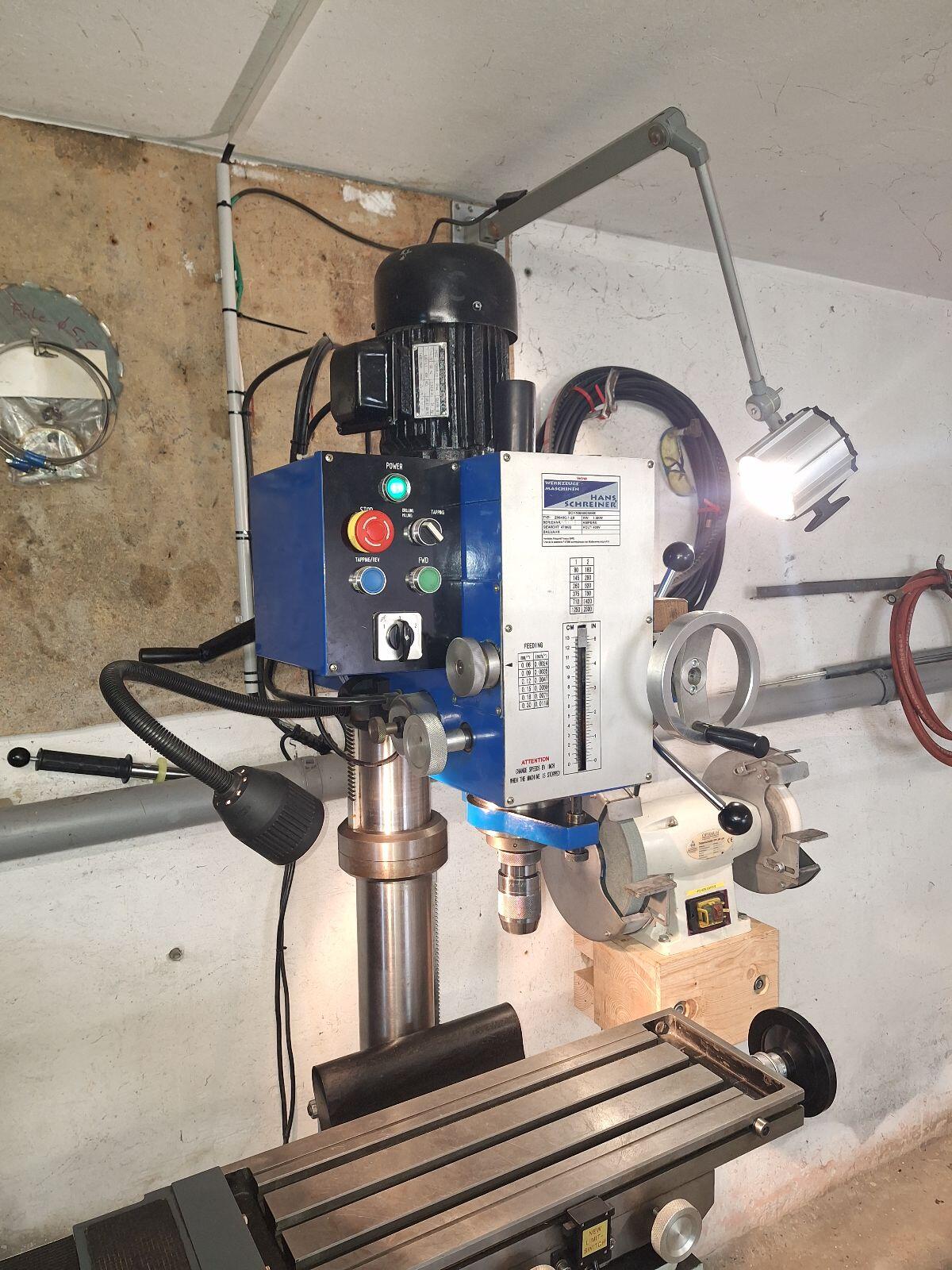Bohr-Fräsmaschine Hans Schreiner Z5045 c1/2 S 2