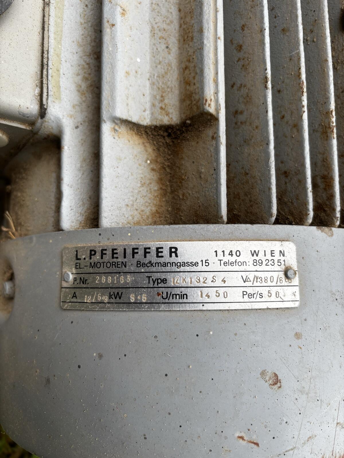 Elektromotor 5,5 kW 3