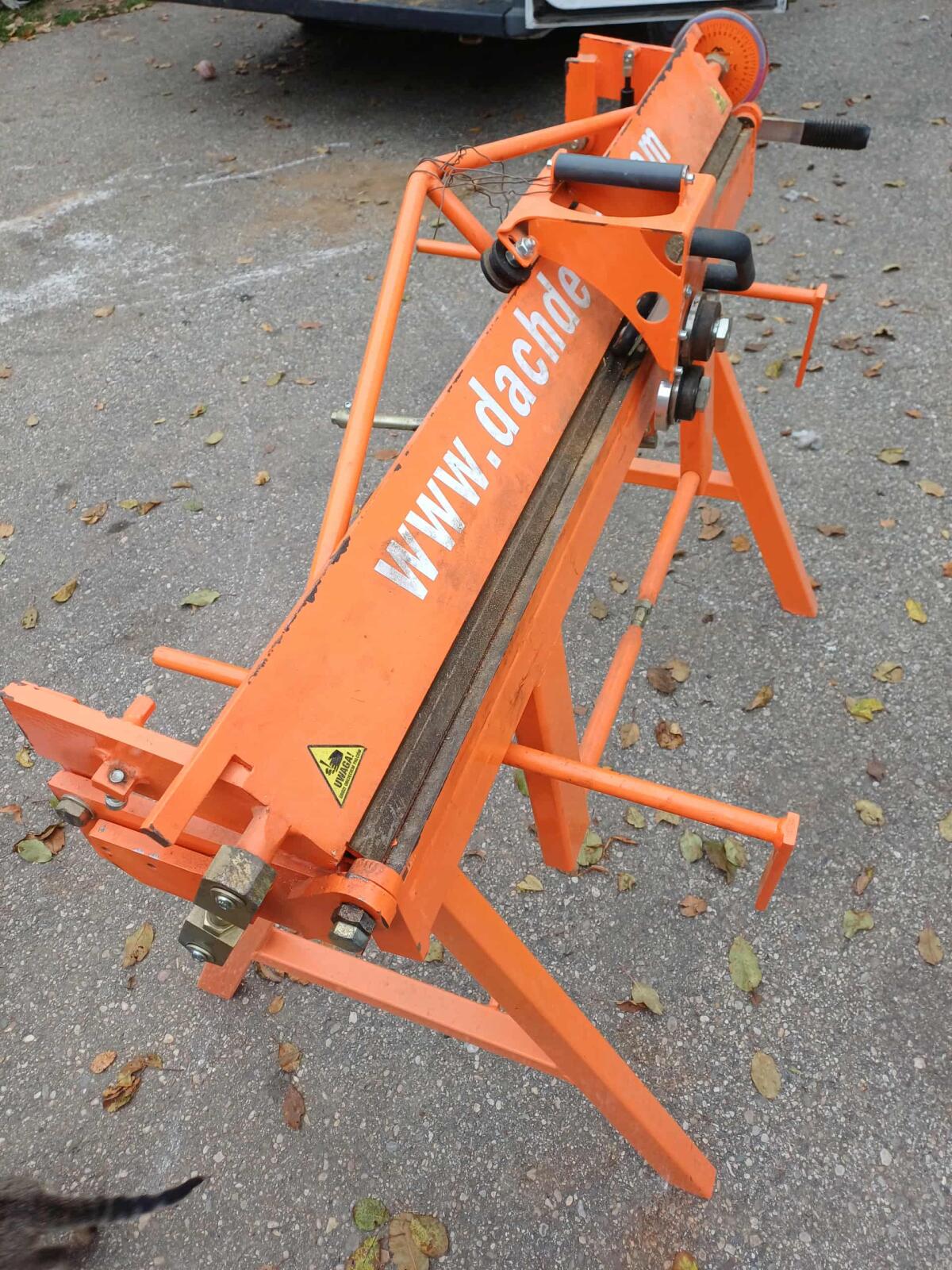 Blechbiegemaschine 2