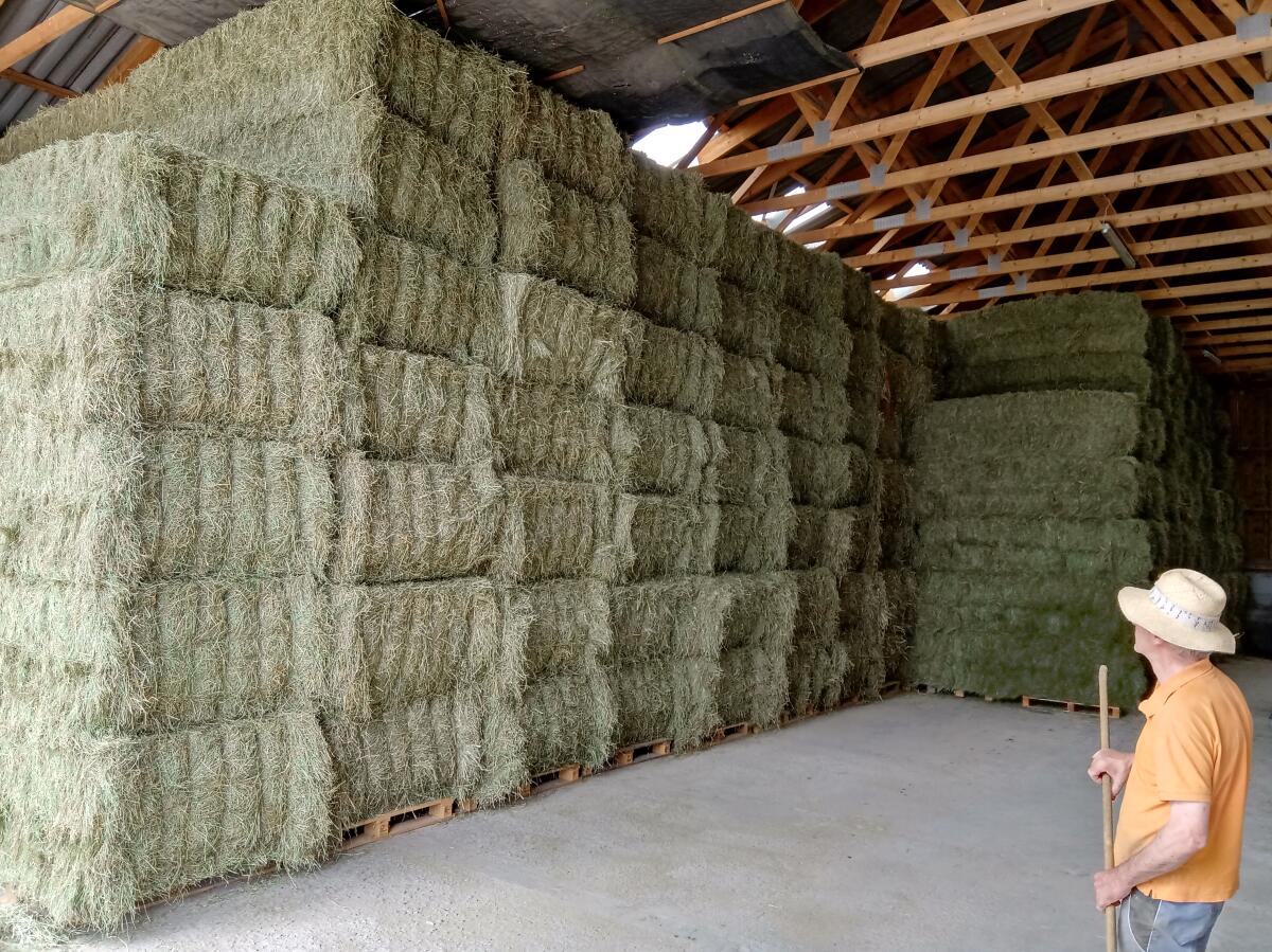 Verkaufe Stroh, Heu, Grumet und Silageballen 2