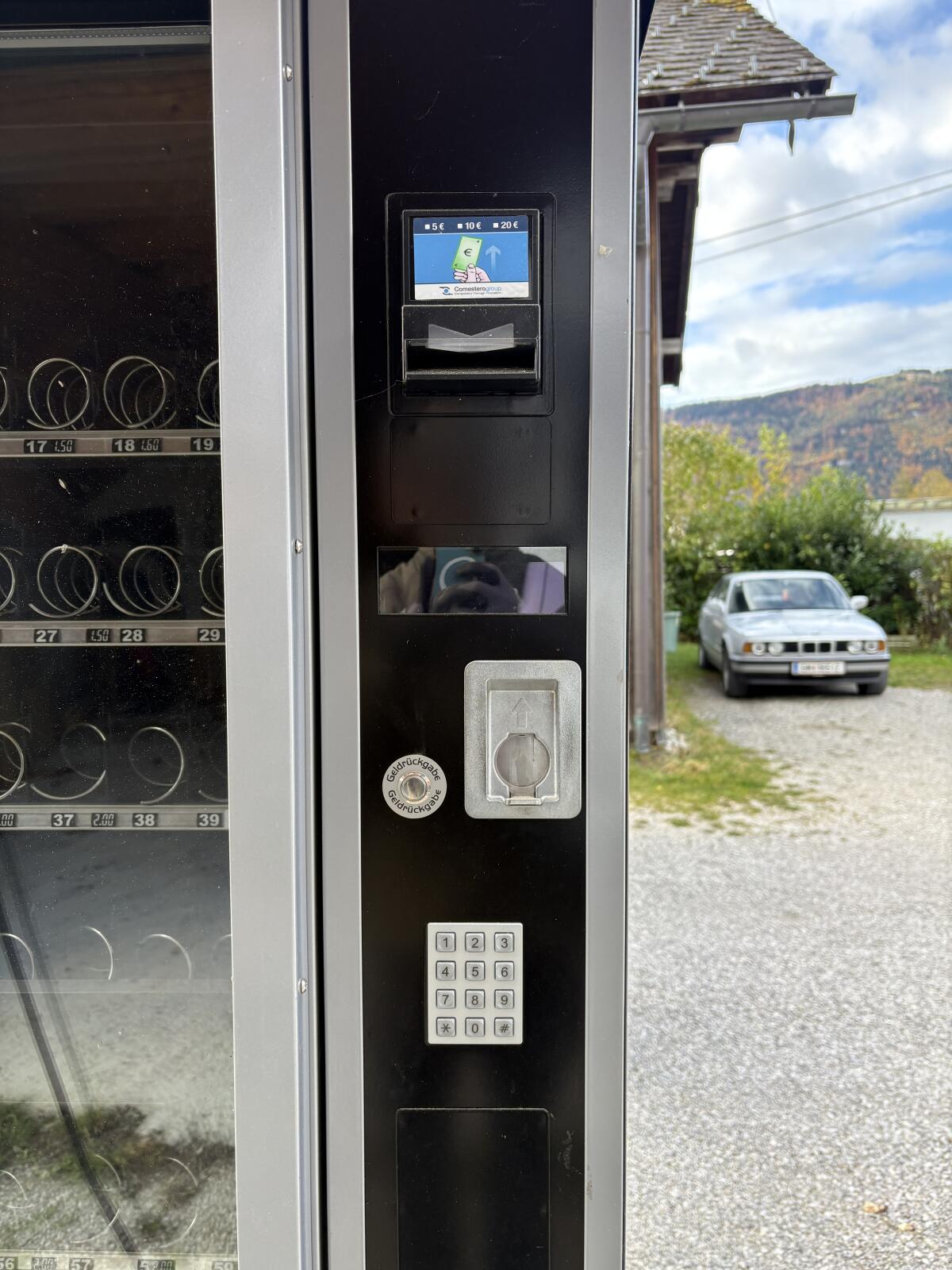 Automat für Hofladen, Snackautomat 1