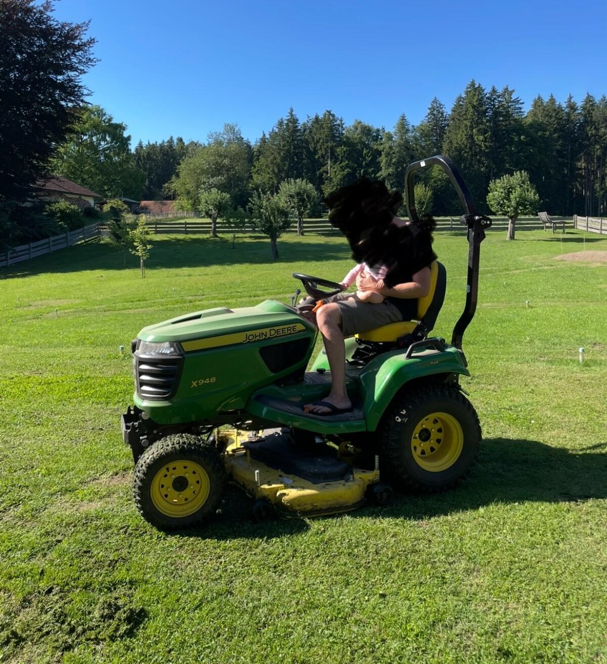 John Deere X948, 45 Bstd., FL, Bj. 2023, AB 122 cm 3