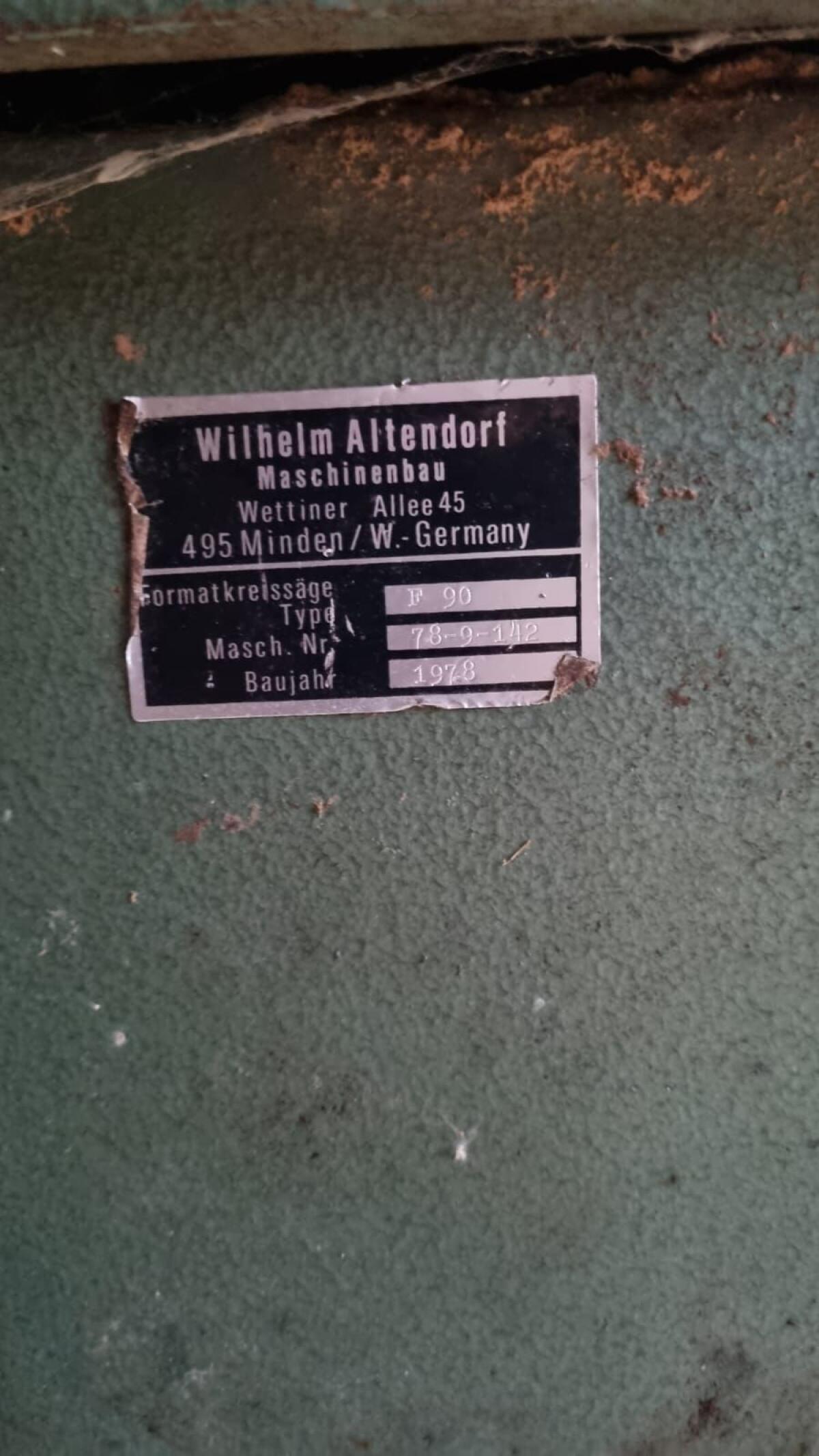 Altendorf Kreissäge 3