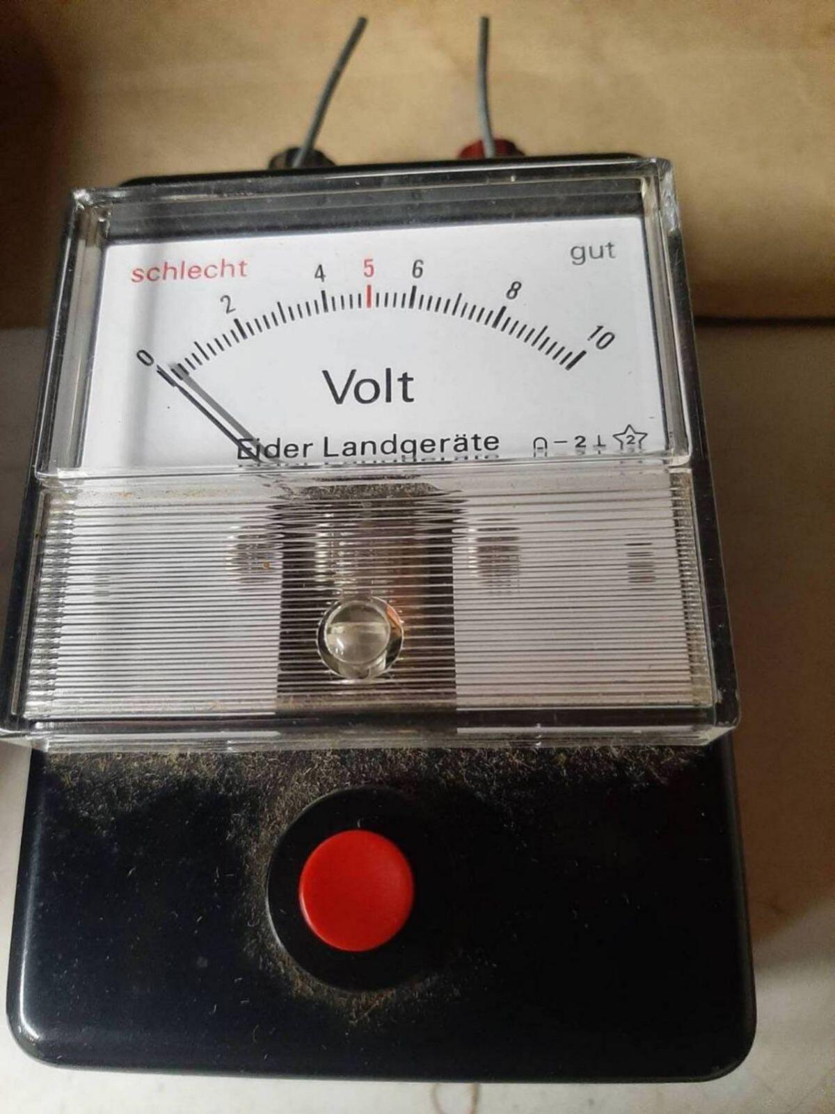 Weidezaun-Batterieprüfgerät 9 V Tester 2