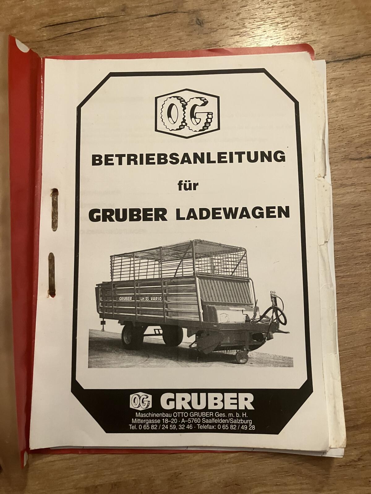 Gruber Ladewagen LH 35 Vario 2
