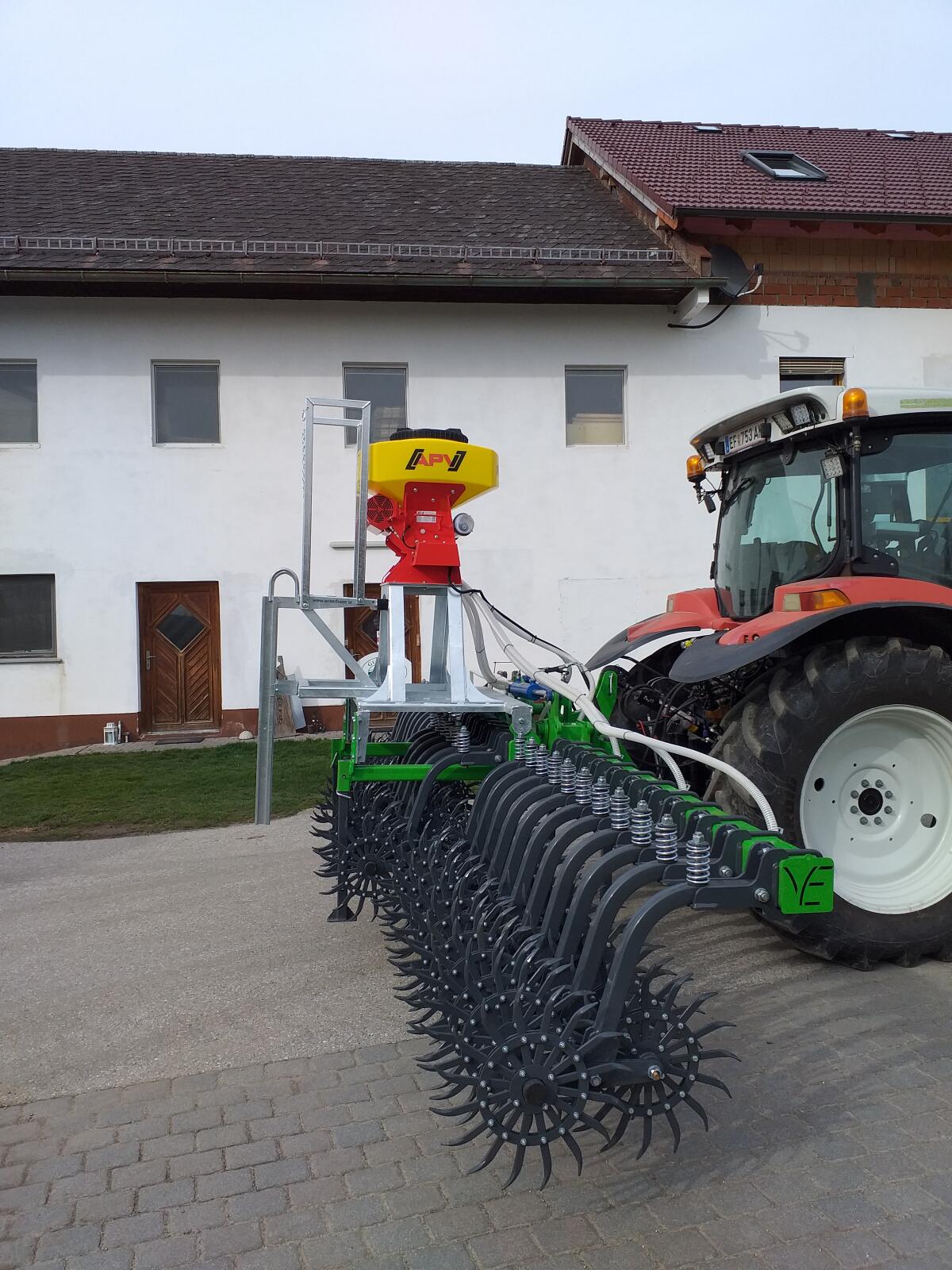 Rollhacke 6,2m Avers-Agro Green Star 1