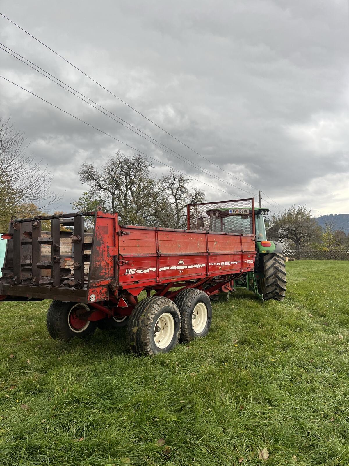 JF Miststreuer AV 6000 2