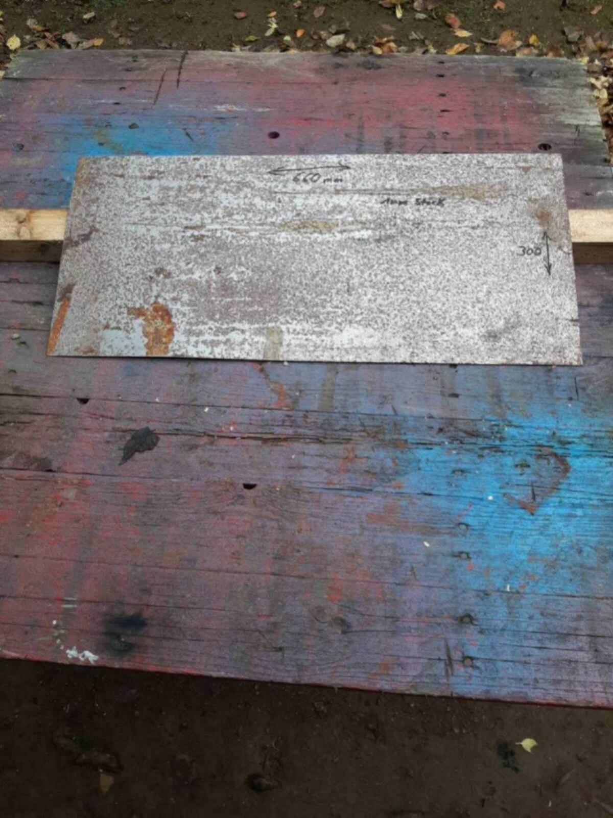 Karosserie Reparaturblech 1 mm 1