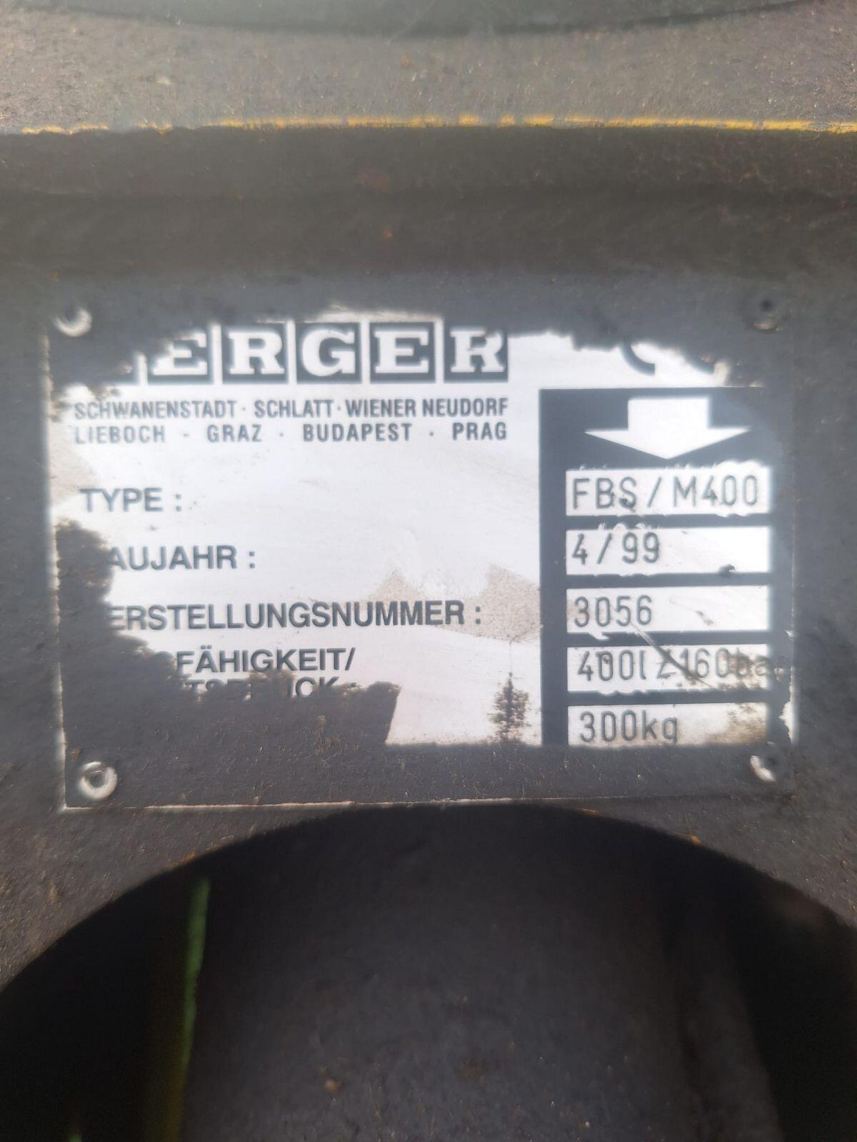 Berger Schalengreifer 2