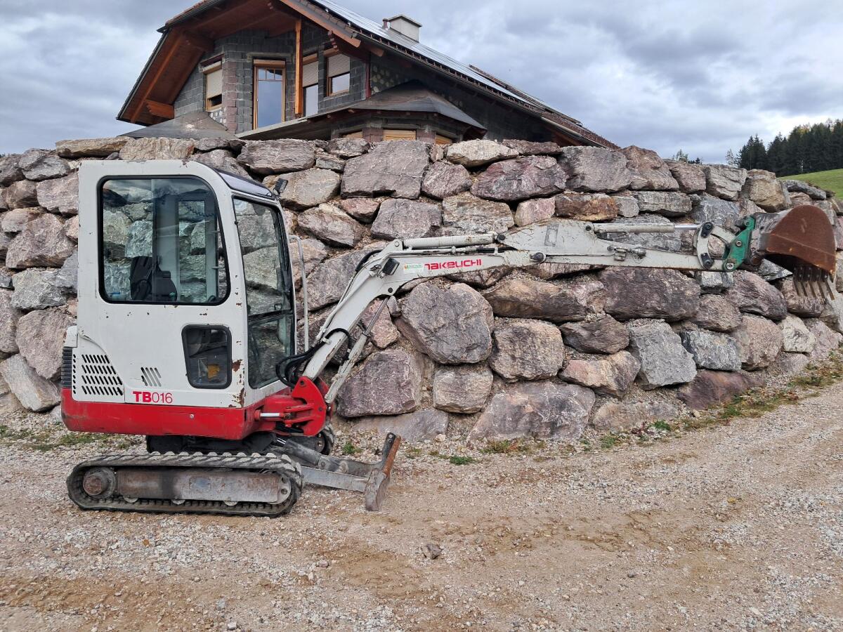 Minibagger Takeuchi TB 016 3