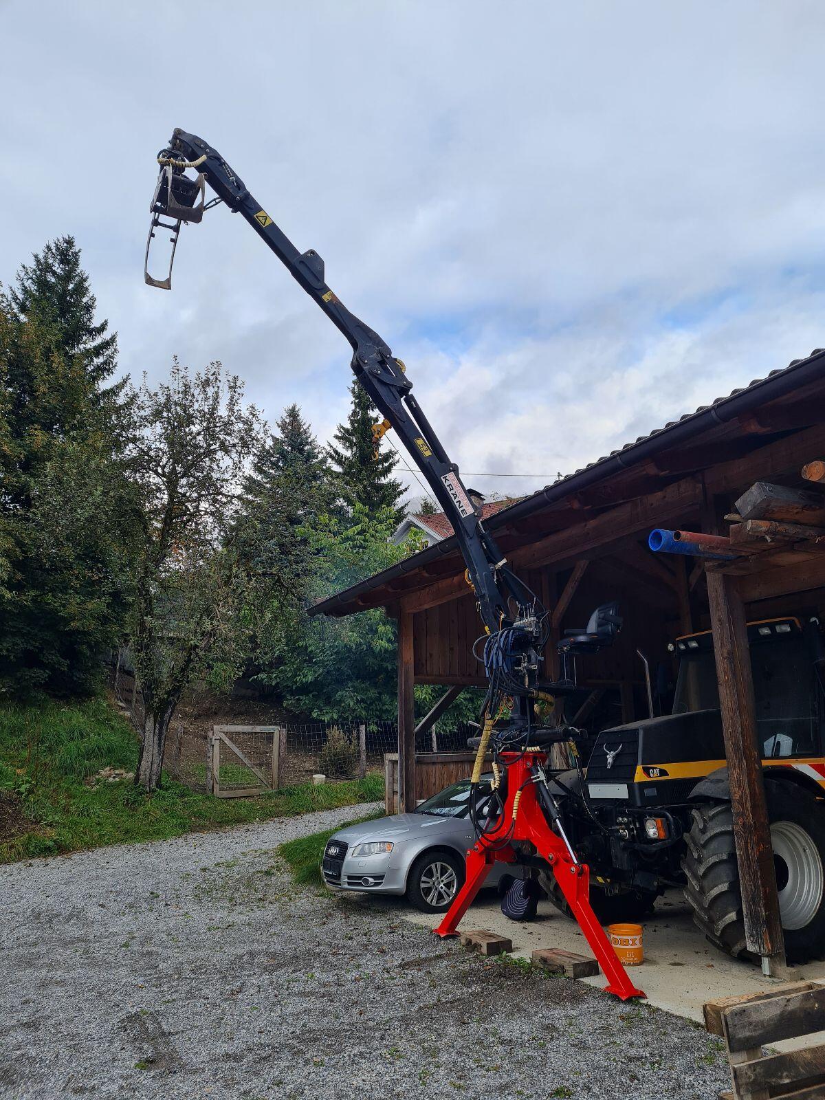 Forstkran / Holzkran Berger 3