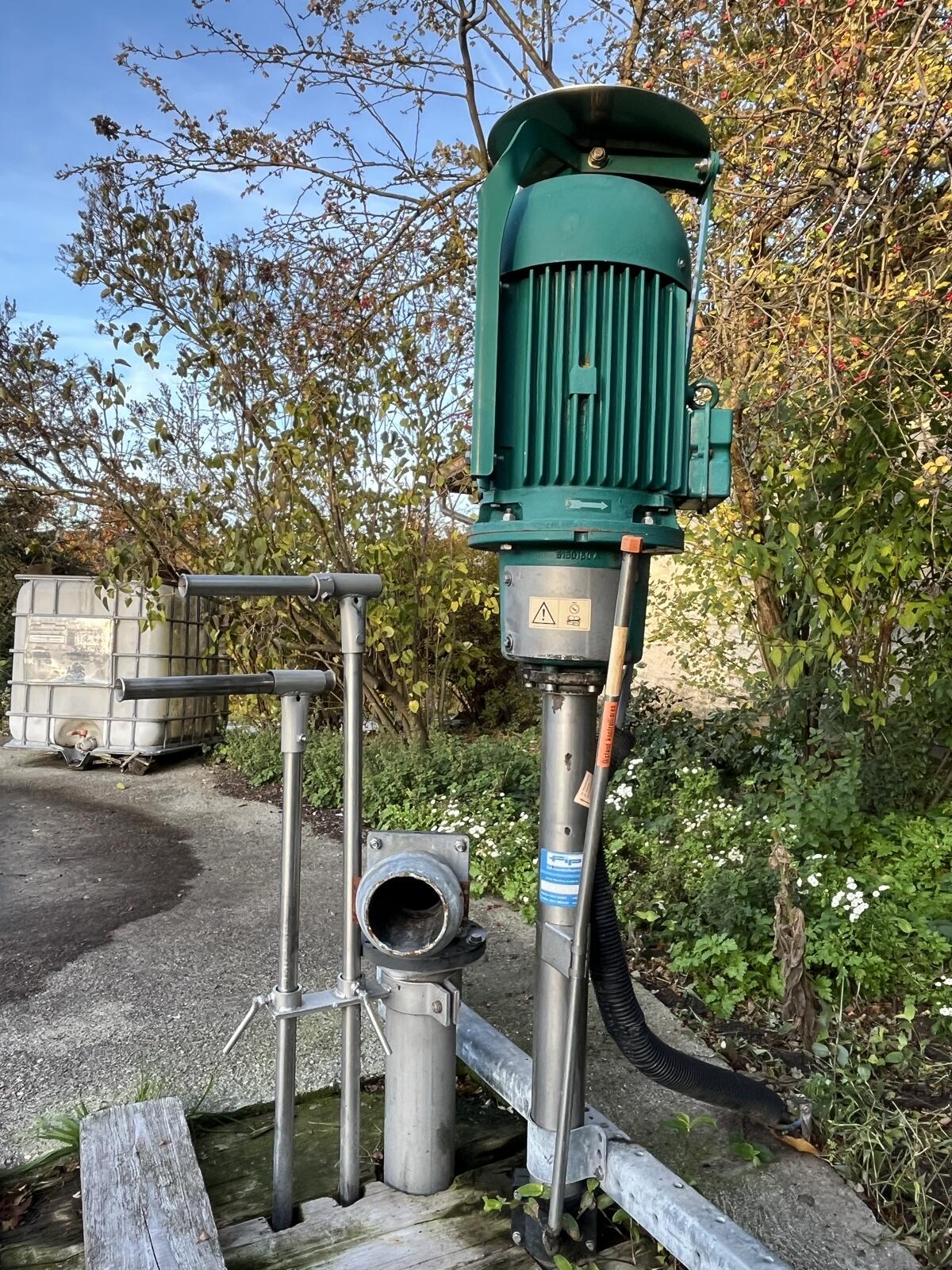 Stallkamp Güllepumpe Nirosta LKP E150 1