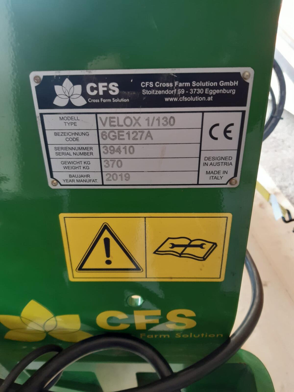 Stockräumgerät VELOX 1/130 2