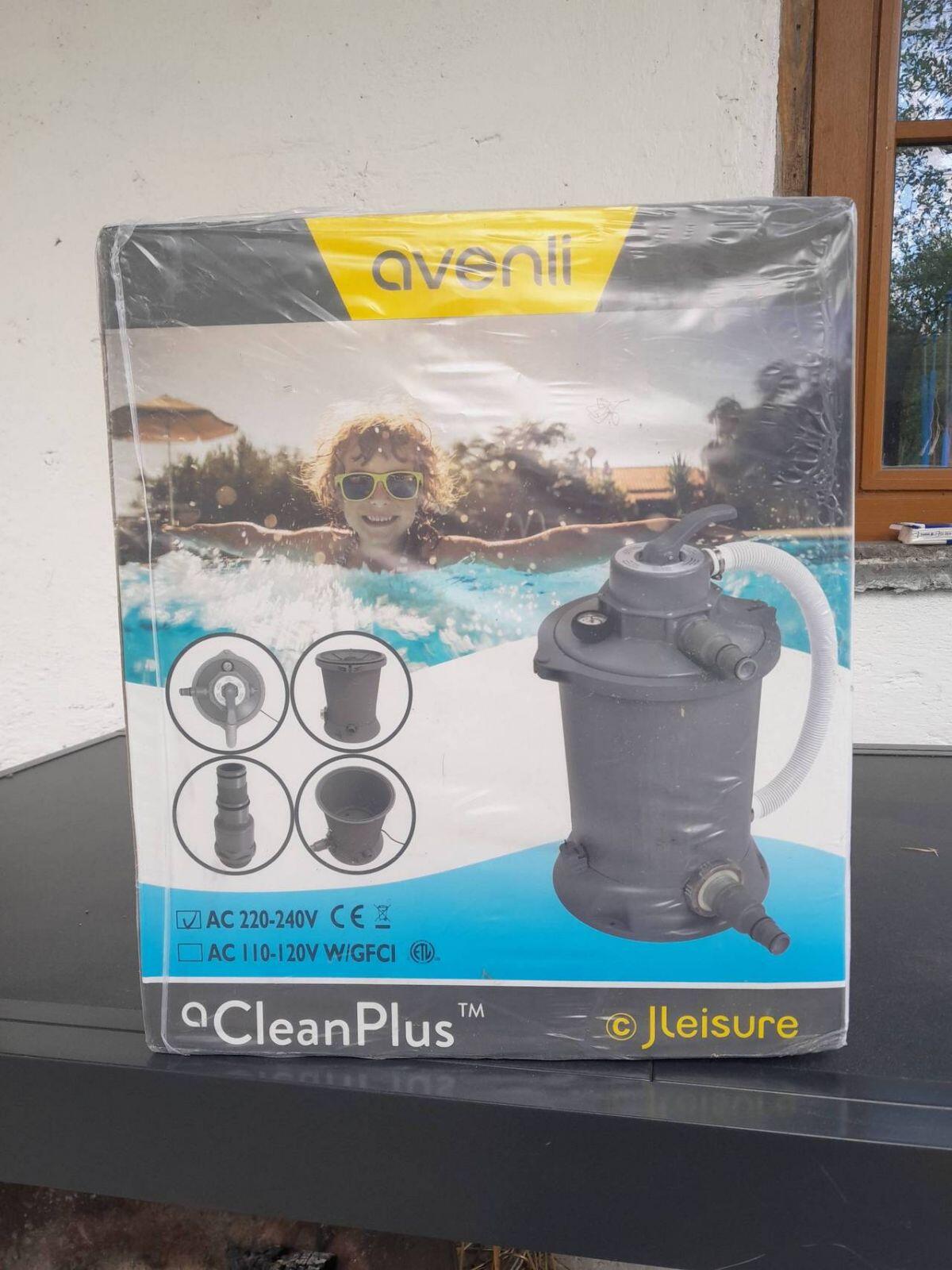 Verkaufe neue Poolpumpe Avenli Sandfilterpump EXIT 1000 GAL 3
