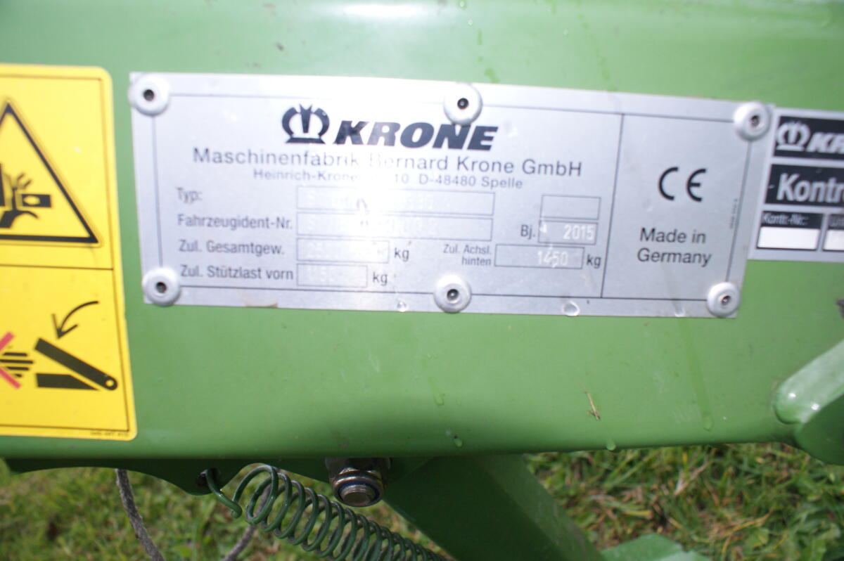 Krone TS 680 Seitenschwader 3