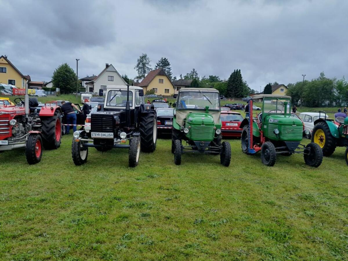 Oldtimer Steyr 768 und Steyr 180 1