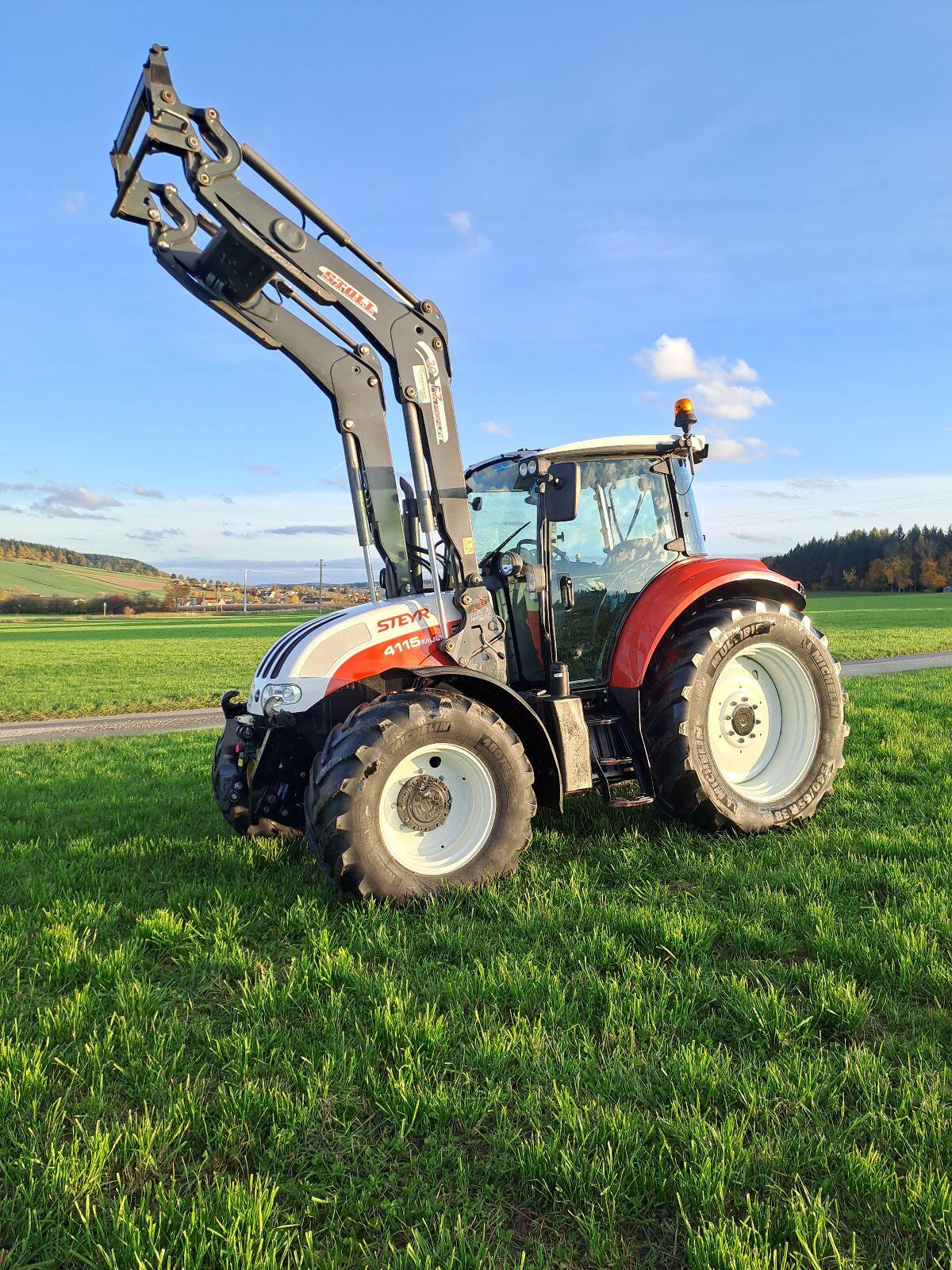 Steyr 4115 Multi Traktor 1