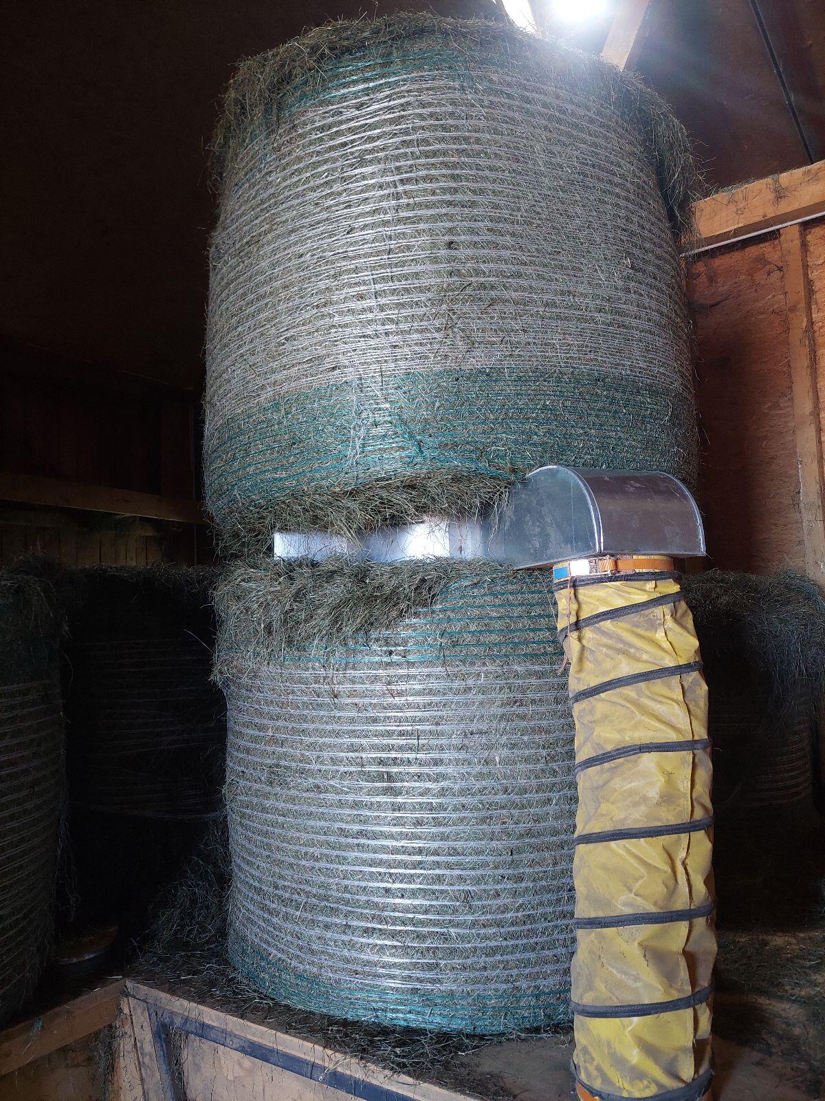 Rundballen Belüftung 1